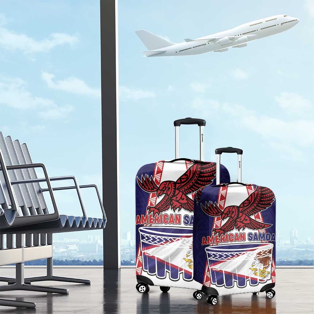 American Samoa Flag Day Luggage Cover Flag Style