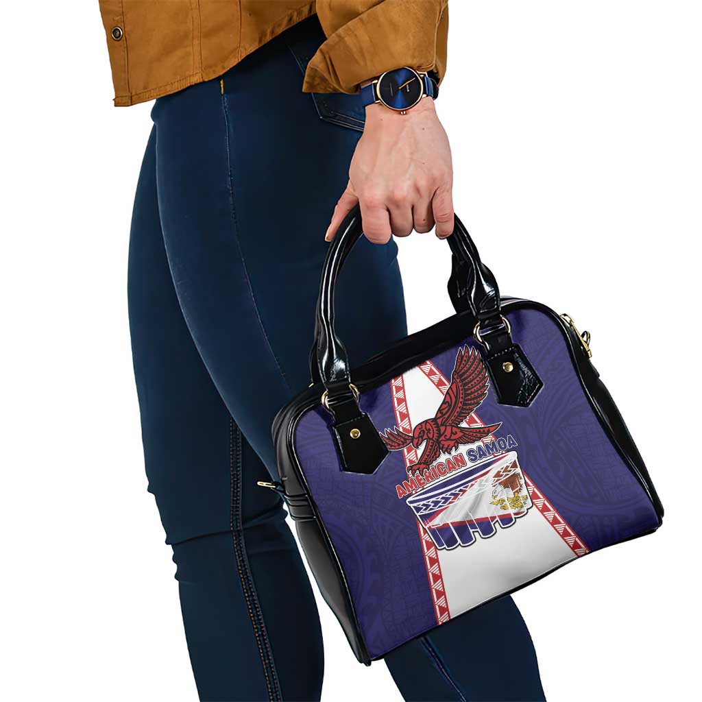 American Samoa Flag Day Shoulder Handbag Flag Style