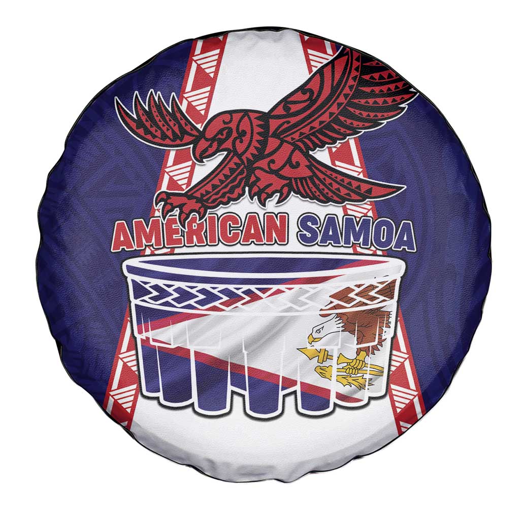 American Samoa Flag Day Spare Tire Cover Flag Style