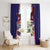 American Samoa Flag Day Window Curtain Flag Style