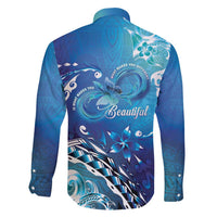 Polynesia Autism Awareness Family Matching Mermaid Dress and Hawaiian Shirt Be In Awe Of My 'Tism