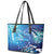 Polynesia Autism Awareness Leather Tote Bag Be In Awe Of My 'Tism