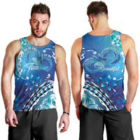 Polynesia Autism Awareness Men Tank Top Be In Awe Of My 'Tism LT05 - Polynesian Pride