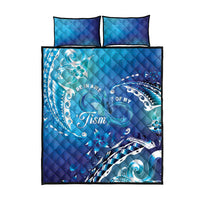Polynesia Autism Awareness Quilt Bed Set Be In Awe Of My 'Tism LT05 - Polynesian Pride