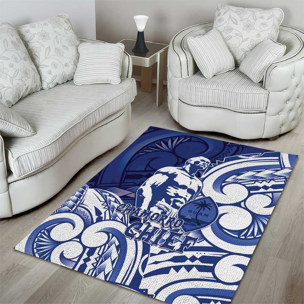 Guam Chief Kepuha Area Rug Chamorro Pride