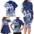 Guam Chief Kepuha Family Matching Long Sleeve Bodycon Dress and Hawaiian Shirt Chamorro Pride