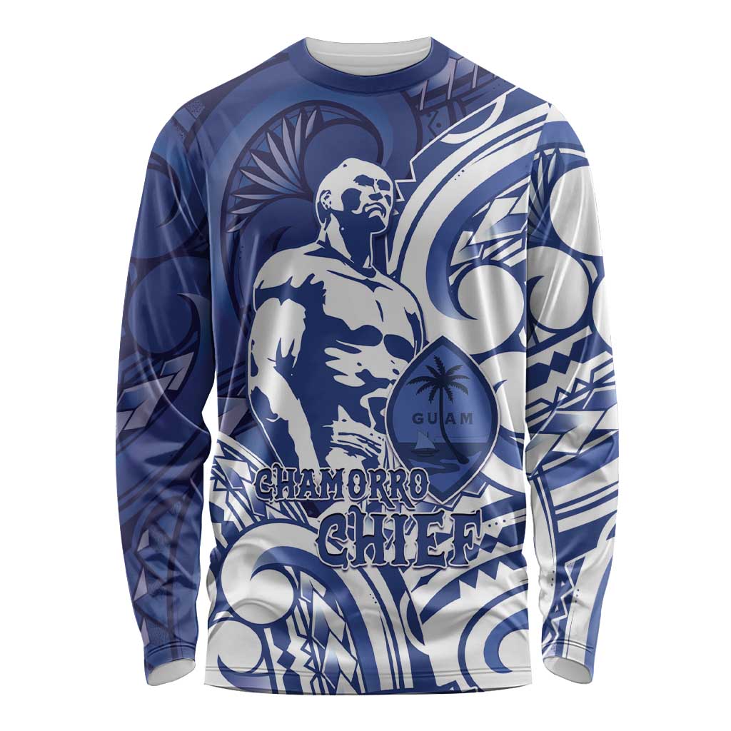 Guam Chief Kepuha Long Sleeve Shirt Chamorro Pride