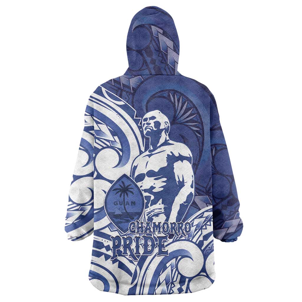 Guam Chief Kepuha Wearable Blanket Hoodie Chamorro Pride