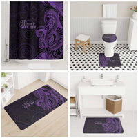 Lupus Warrior Bathroom Set Never Give Up Polynesian Style LT05 - Polynesian Pride