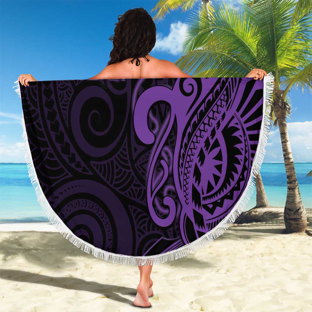 Lupus Warrior Beach Blanket Never Give Up Polynesian Style LT05 - Polynesian Pride