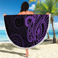 Lupus Warrior Beach Blanket Never Give Up Polynesian Style LT05 - Polynesian Pride
