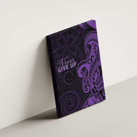 Lupus Warrior Canvas Wall Art Never Give Up Polynesian Style LT05 - Polynesian Pride