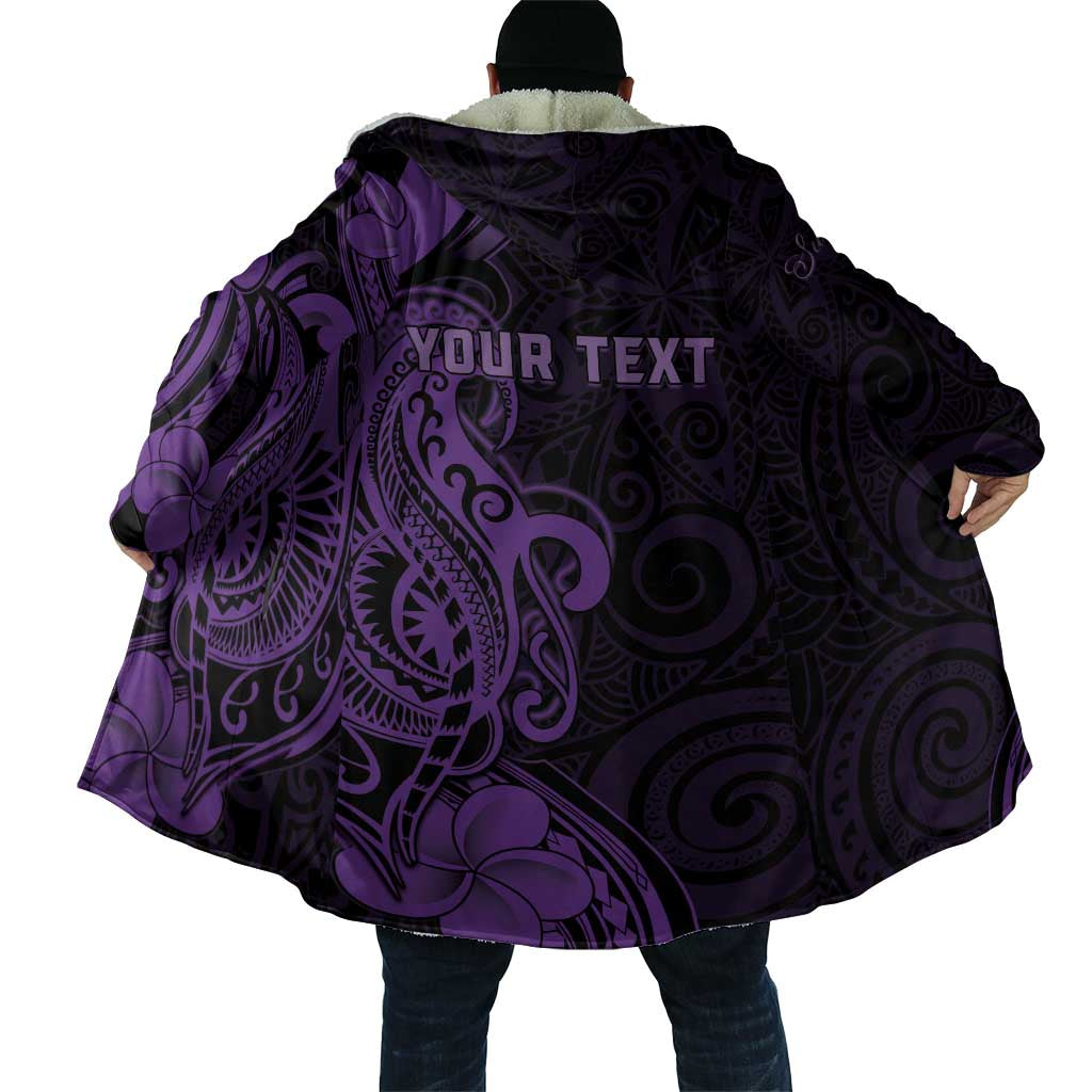 Personalised Lupus Warrior Cloak Never Give Up Polynesian Style LT05 - Polynesian Pride