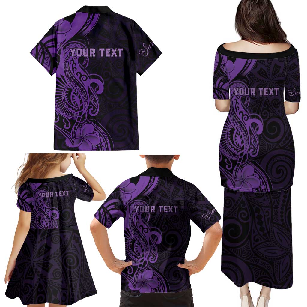 Personalised Lupus Warrior Family Matching Puletasi and Hawaiian Shirt Never Give Up Polynesian Style LT05 - Polynesian Pride