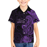 Personalised Lupus Warrior Hawaiian Shirt Never Give Up Polynesian Style LT05 - Polynesian Pride