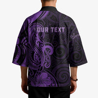 Personalised Lupus Warrior Kimono Never Give Up Polynesian Style LT05 - Polynesian Pride
