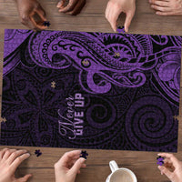 Lupus Warrior Puzzle Never Give Up Polynesian Style LT05 - Polynesian Pride
