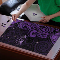 Lupus Warrior Puzzle Never Give Up Polynesian Style LT05 - Polynesian Pride