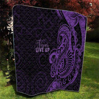 Lupus Warrior Quilt Never Give Up Polynesian Style LT05 - Polynesian Pride