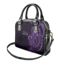 Lupus Warrior Shoulder Handbag Never Give Up Polynesian Style LT05 - Polynesian Pride