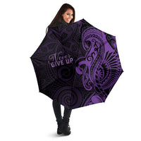 Lupus Warrior Umbrella Never Give Up Polynesian Style LT05 - Polynesian Pride