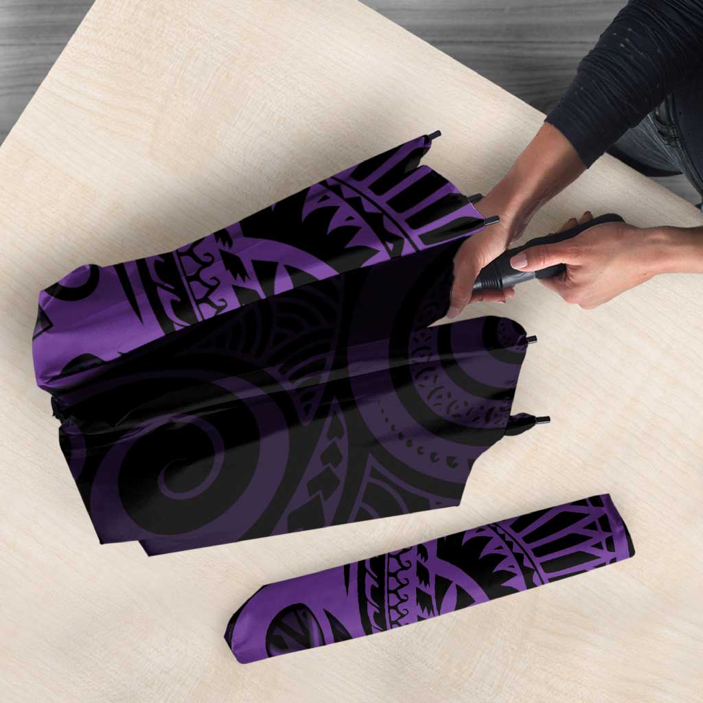 Lupus Warrior Umbrella Never Give Up Polynesian Style LT05 - Polynesian Pride