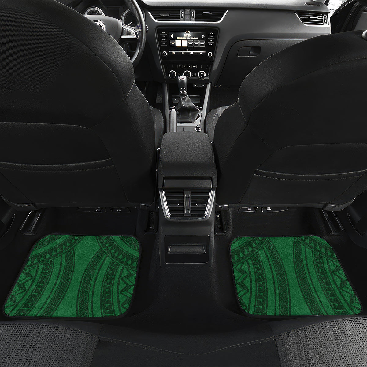 American Samoa Manu'a Cession Day Car Mats With Polynesian Pattern