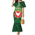 Personalized American Samoa Manu'a Cession Day Mermaid Dress With Polynesian Pattern