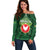 Personalized American Samoa Manu'a Cession Day Off Shoulder Sweater With Polynesian Pattern