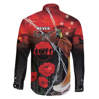 Papua New Guinea Remembrance Day Family Matching Mermaid Dress and Hawaiian Shirt Lest We Forget