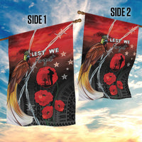 Papua New Guinea Remembrance Day Garden Flag Lest We Forget LT05 - Polynesian Pride