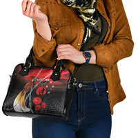 Papua New Guinea Remembrance Day Shoulder Handbag Lest We Forget