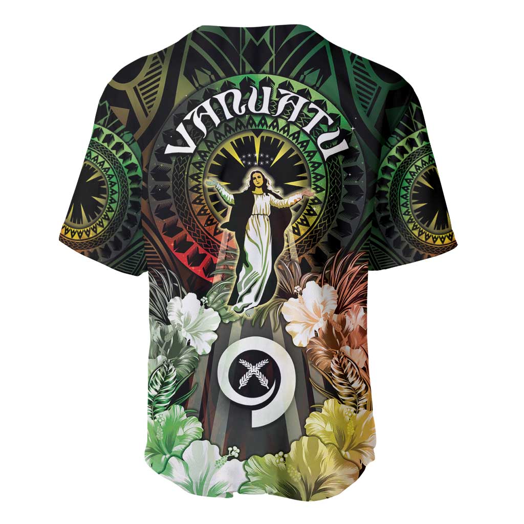 Vanuatu Happy Assumption Day Baseball Jersey