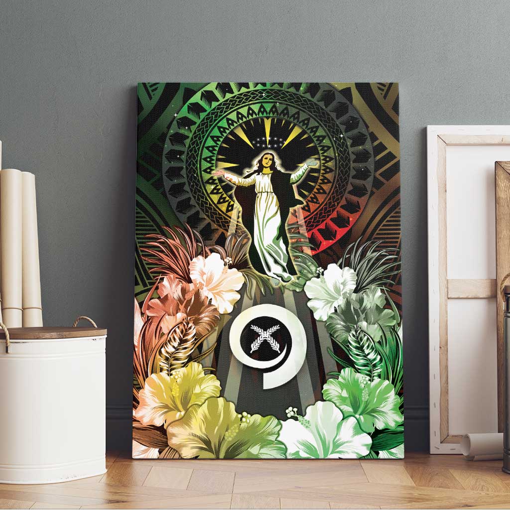 Vanuatu Happy Assumption Day Canvas Wall Art LT05 - Polynesian Pride