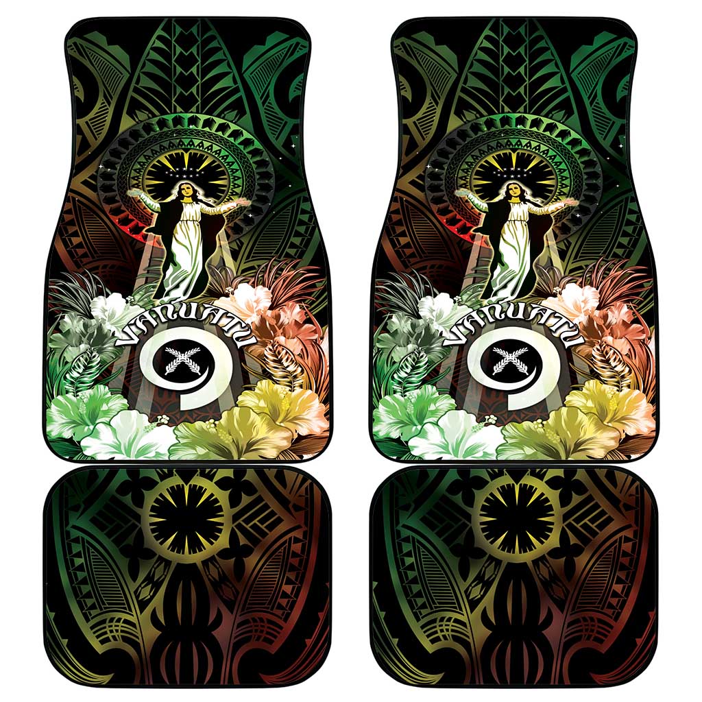 Vanuatu Happy Assumption Day Car Mats LT05 - Polynesian Pride