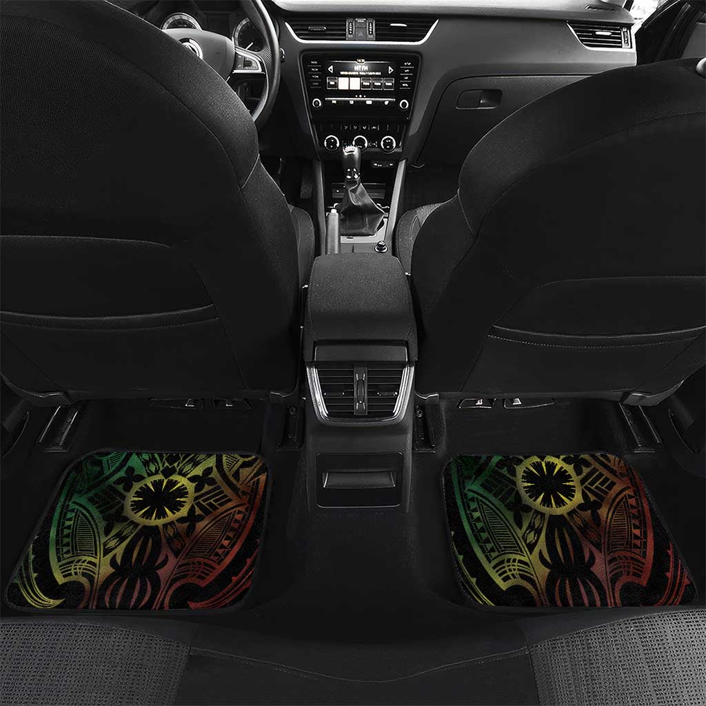 Vanuatu Happy Assumption Day Car Mats LT05 Set 2pcs - Back Reggae - Polynesian Pride