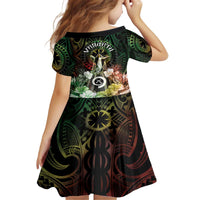 Vanuatu Happy Assumption Day Family Matching Puletasi and Hawaiian Shirt LT05 - Polynesian Pride