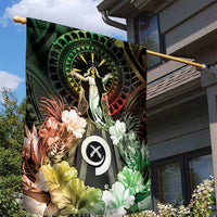 Vanuatu Happy Assumption Day Garden Flag LT05 - Polynesian Pride