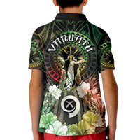 Vanuatu Happy Assumption Day Kid Polo Shirt