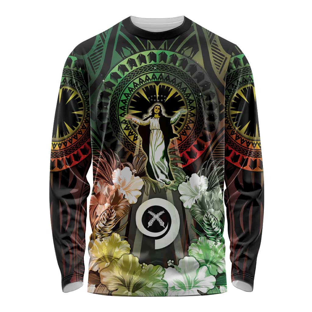 Vanuatu Happy Assumption Day Long Sleeve Shirt