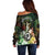 Vanuatu Happy Assumption Day Off Shoulder Sweater