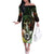 Vanuatu Happy Assumption Day Off The Shoulder Long Sleeve Dress