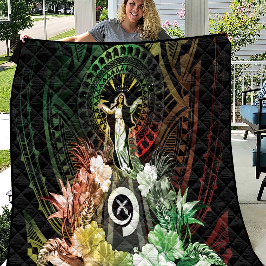 Vanuatu Happy Assumption Day Quilt