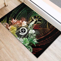 Vanuatu Happy Assumption Day Rubber Doormat LT05 - Polynesian Pride