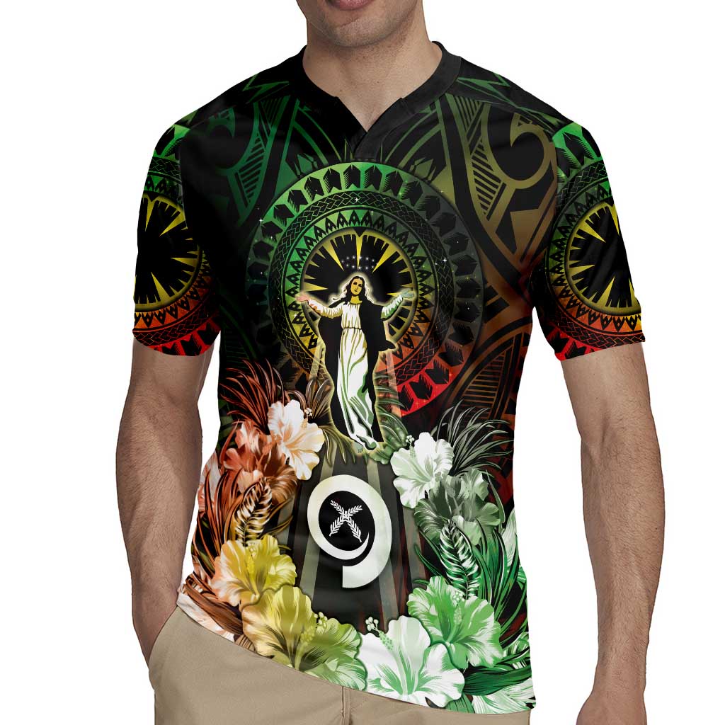 Vanuatu Happy Assumption Day Rugby Jersey LT05 - Polynesian Pride