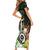 Vanuatu Happy Assumption Day Short Sleeve Bodycon Dress