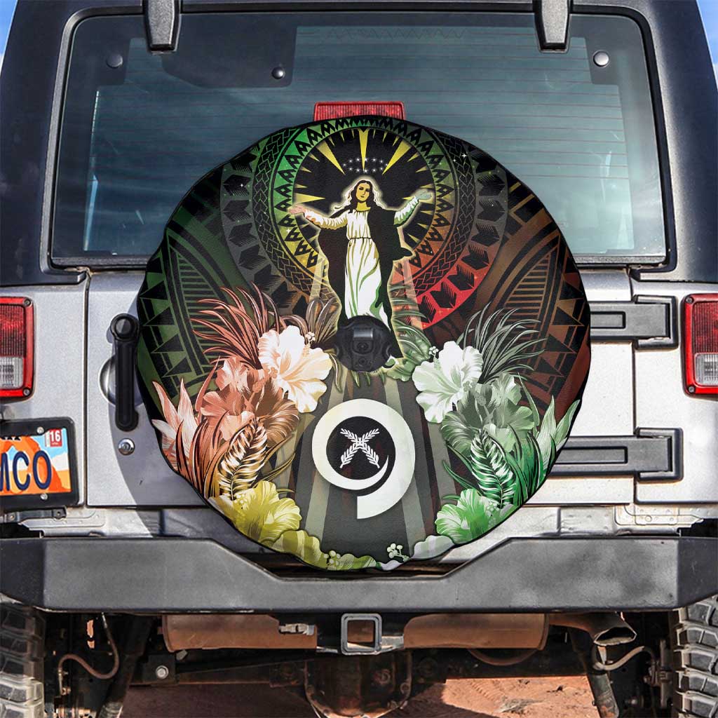 Vanuatu Happy Assumption Day Spare Tire Cover LT05 Reggae - Polynesian Pride