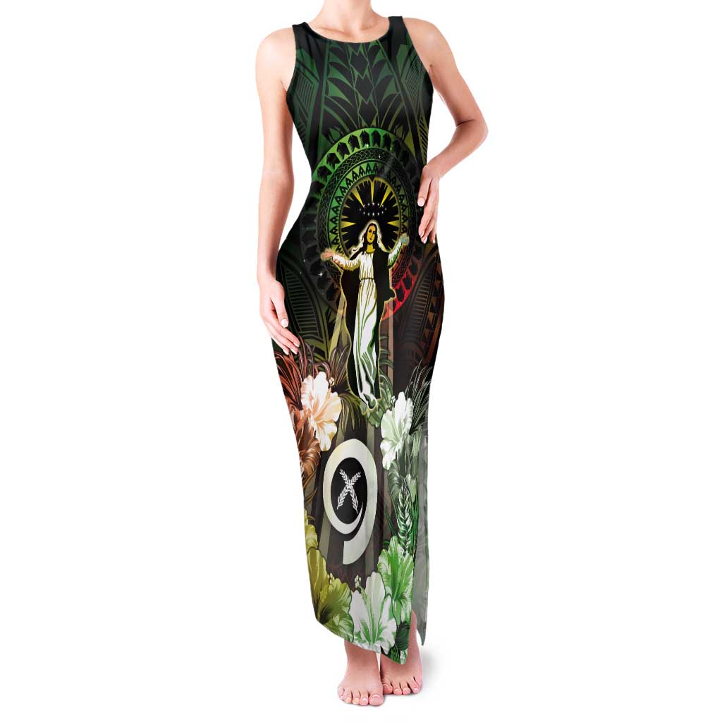 Vanuatu Happy Assumption Day Tank Maxi Dress