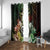 Vanuatu Happy Assumption Day Window Curtain