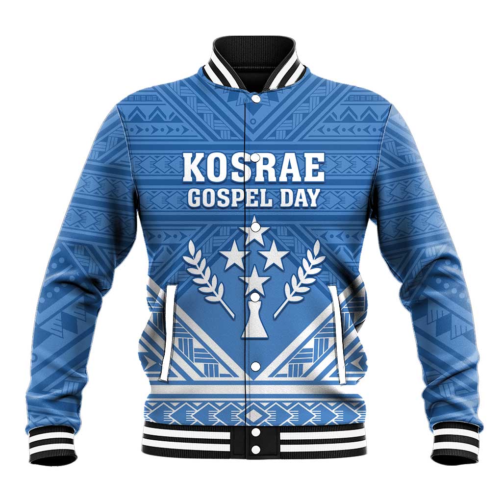 Personalised Kosrae State Gospel Day Baseball Jacket Simple Style